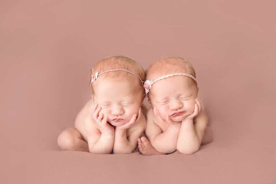 Cleveland Newborn Twin Photographer