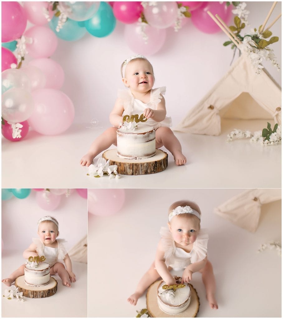 first birthday session