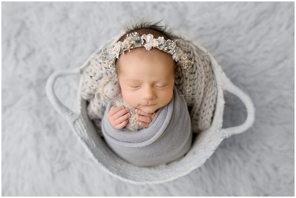 newborn baby photography session