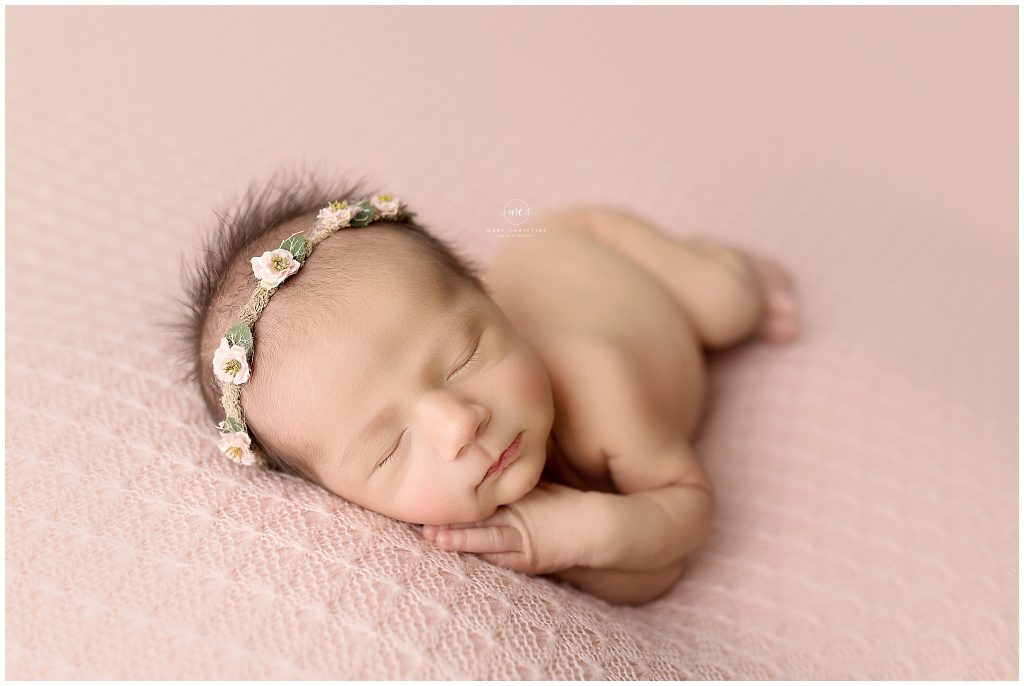 newborn baby photography session