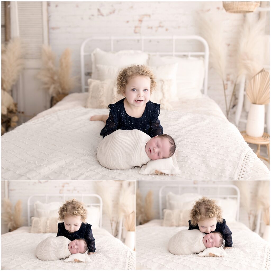 Brother Newborn Photography Session